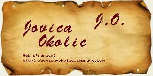 Jovica Okolić vizit kartica